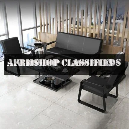 Office Seat; 5-Seater Executive Office Sofa