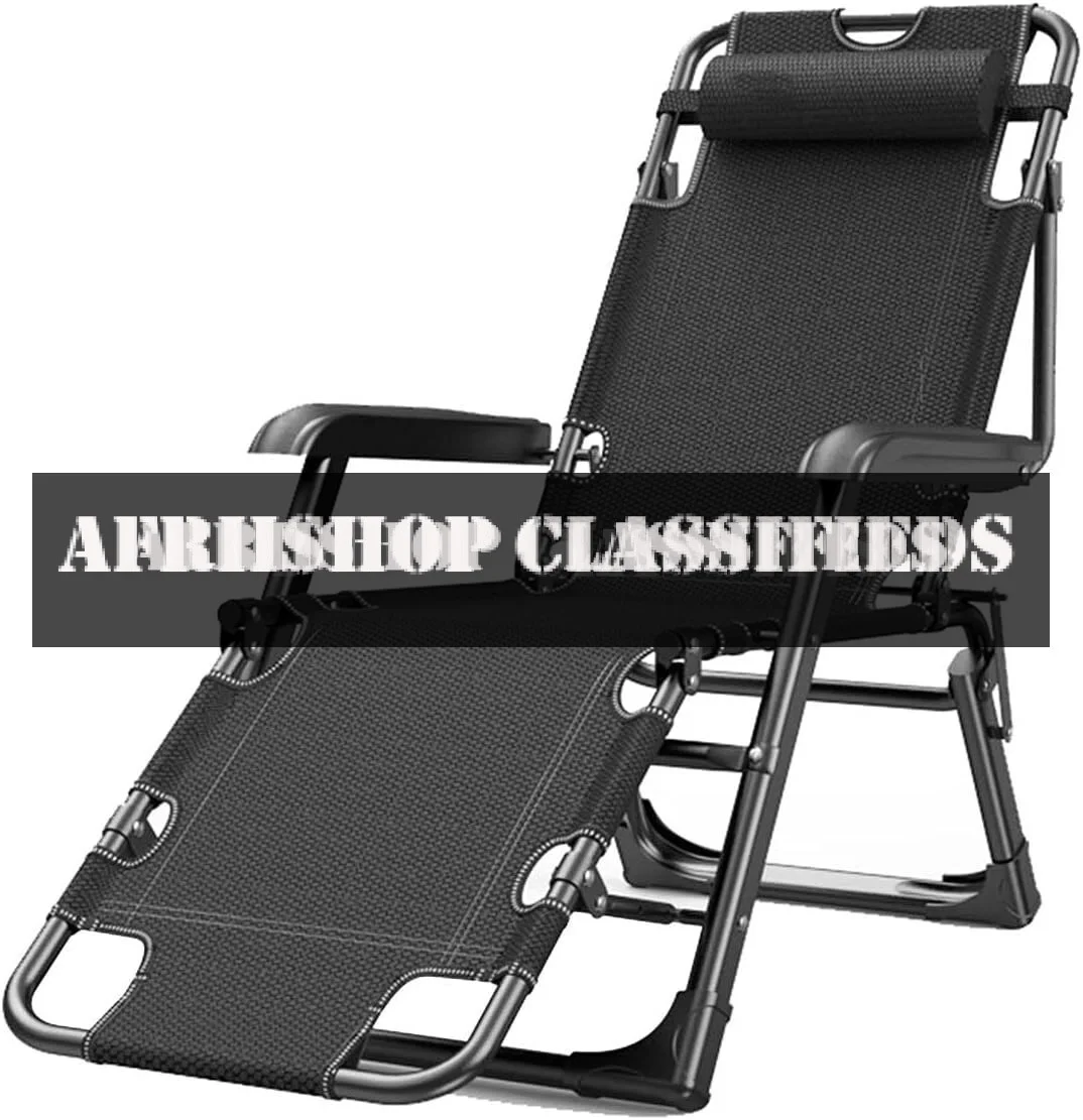 Outdoor Chair; Comfortable Adjustable Recliner Chair