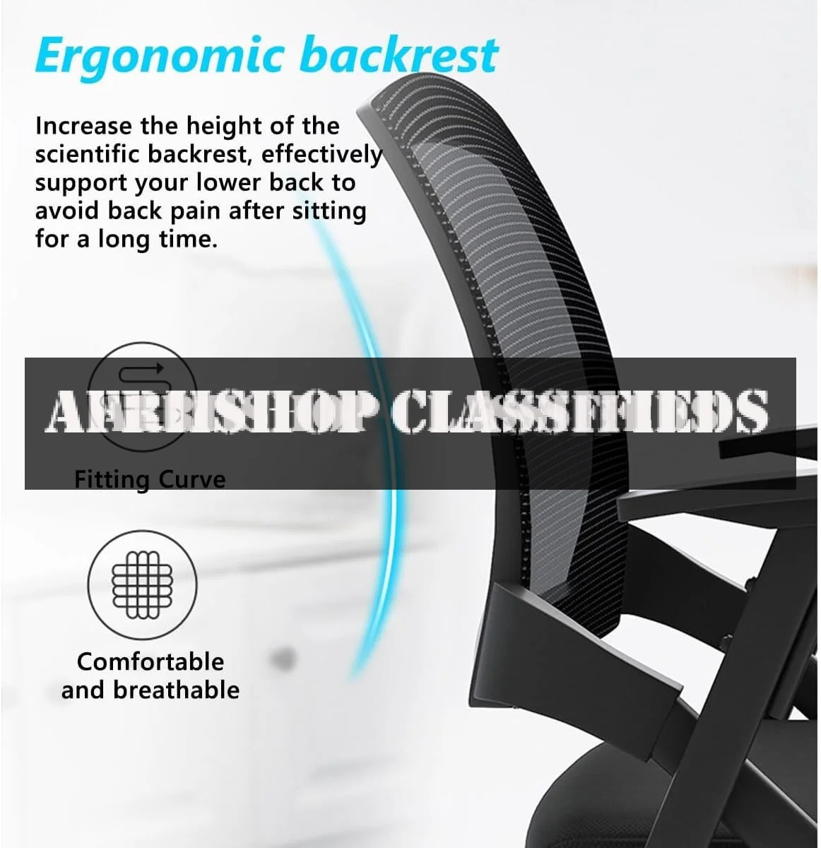 Breathable Mesh Conference & Dining Chair