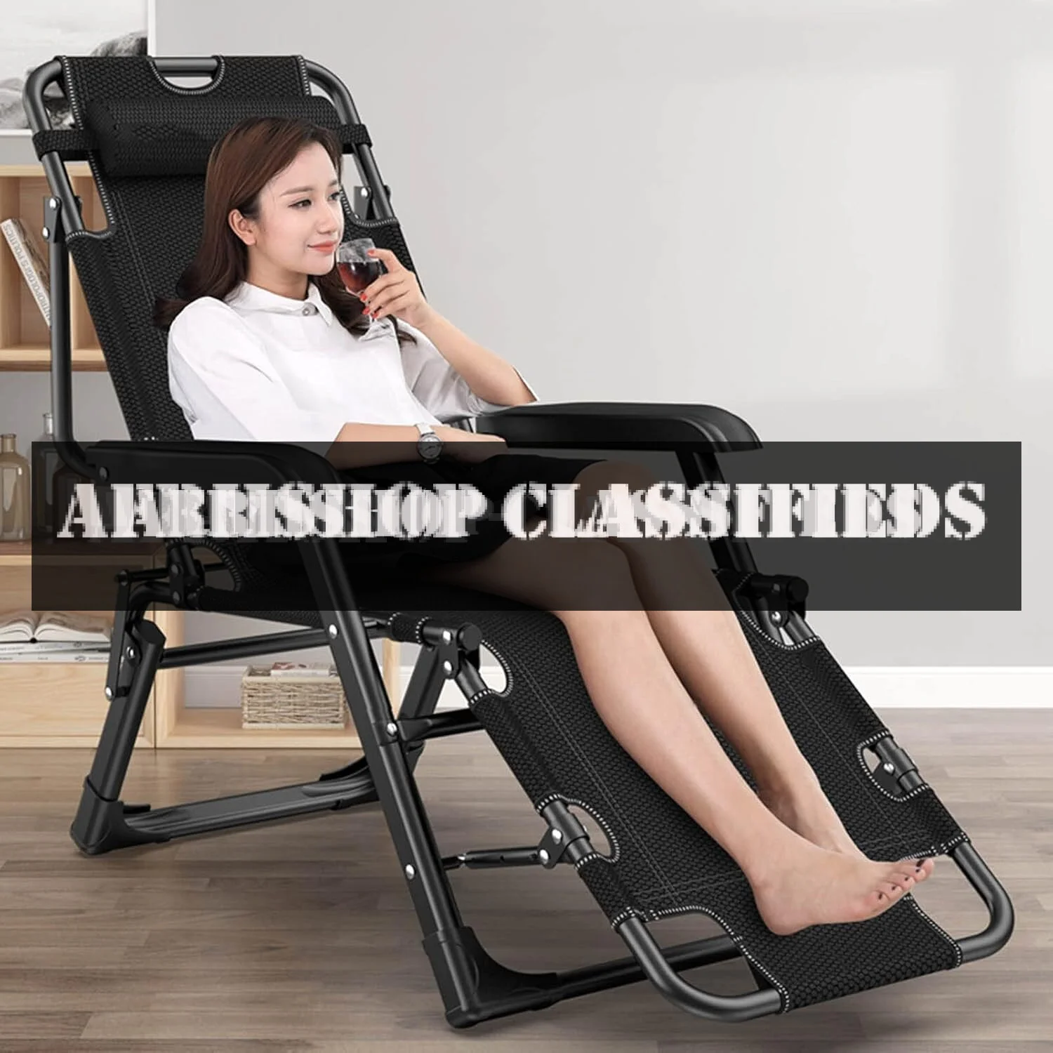 Outdoor Chair; Comfortable Adjustable Recliner Chair