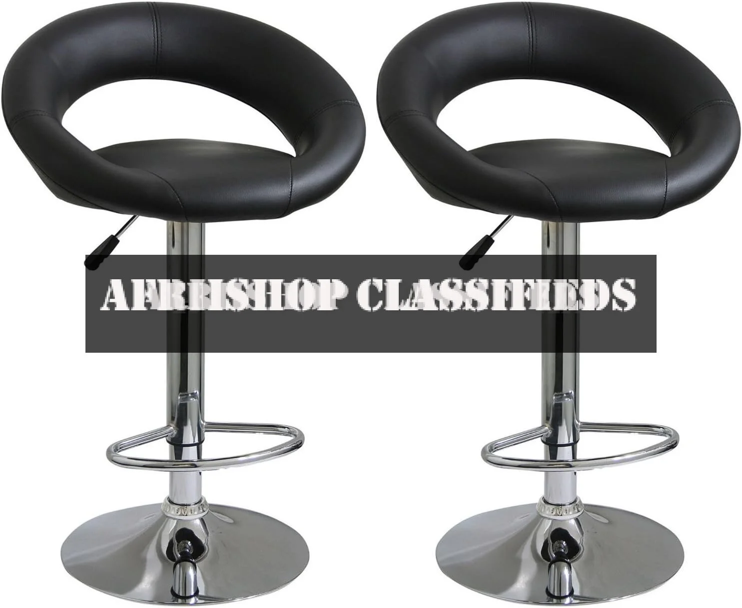 Barstool; Ergonomic Height Adjustable Bar Stool