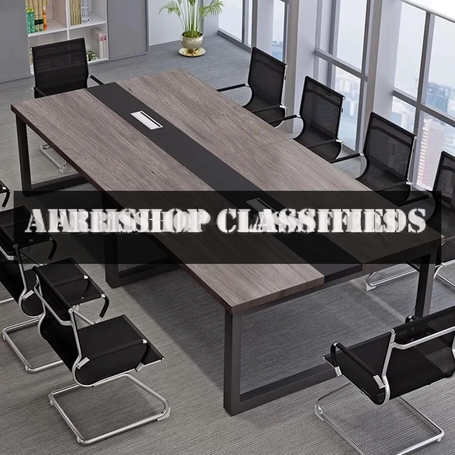 8-10 Seater Boardroom Table