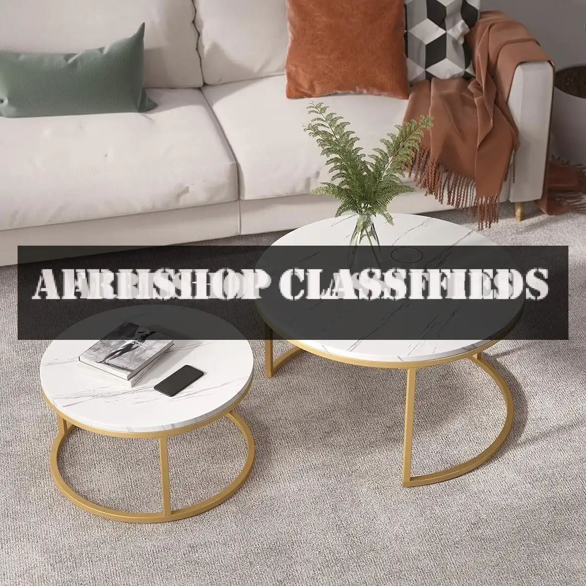 Coffee tables; Modern Nesting Coffee Table