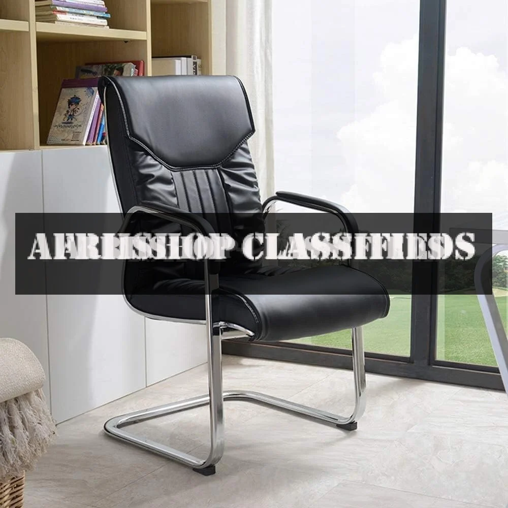 Elegant Executive Leather Visitors Chair