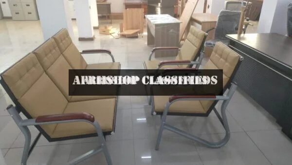 5-Seater Executive Office Bench