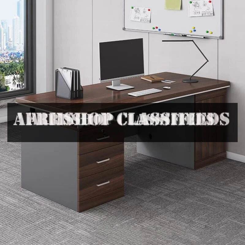 Executive Desk; Sleek Executive Boss Desk