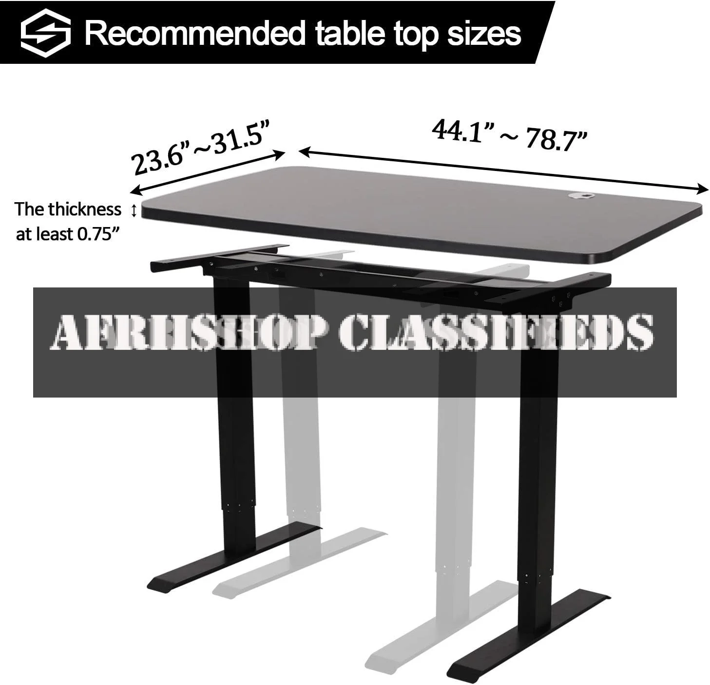 Adjustable Desk: 1.2M Electric Work Desk, Ergonomic Design
