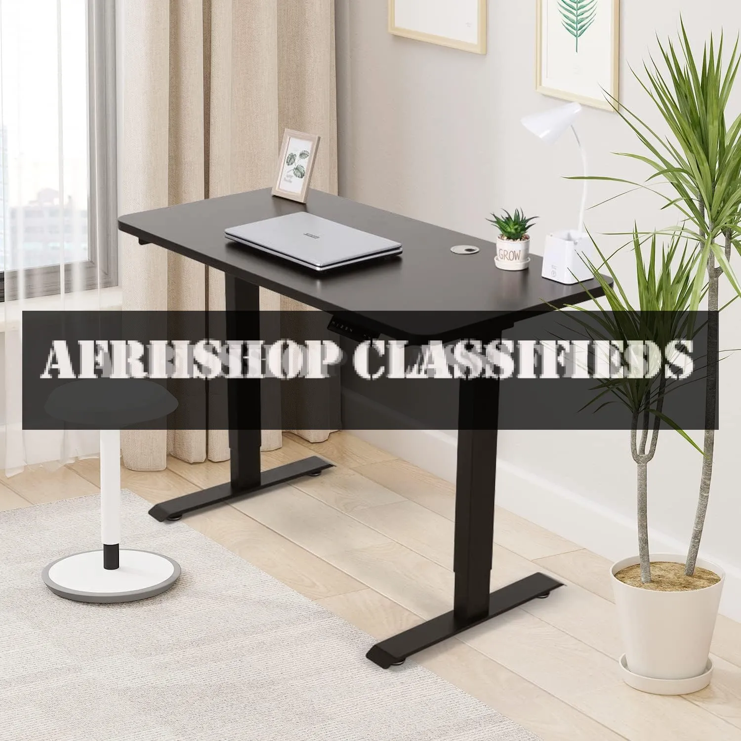 Adjustable Desk: 1.2M Electric Work Desk, Ergonomic Design