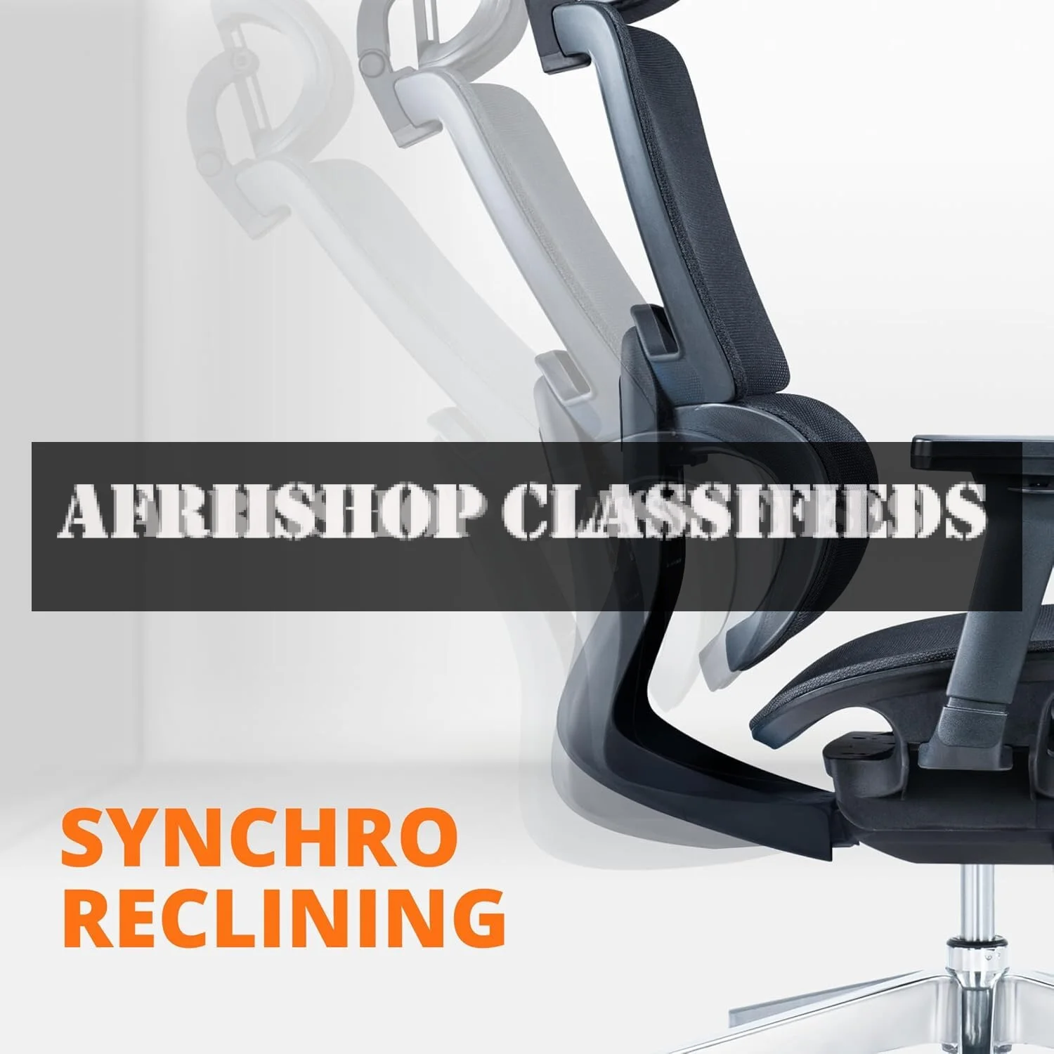 Executive Office Chair: Ergonomic, High-Back, Lumbar Support
