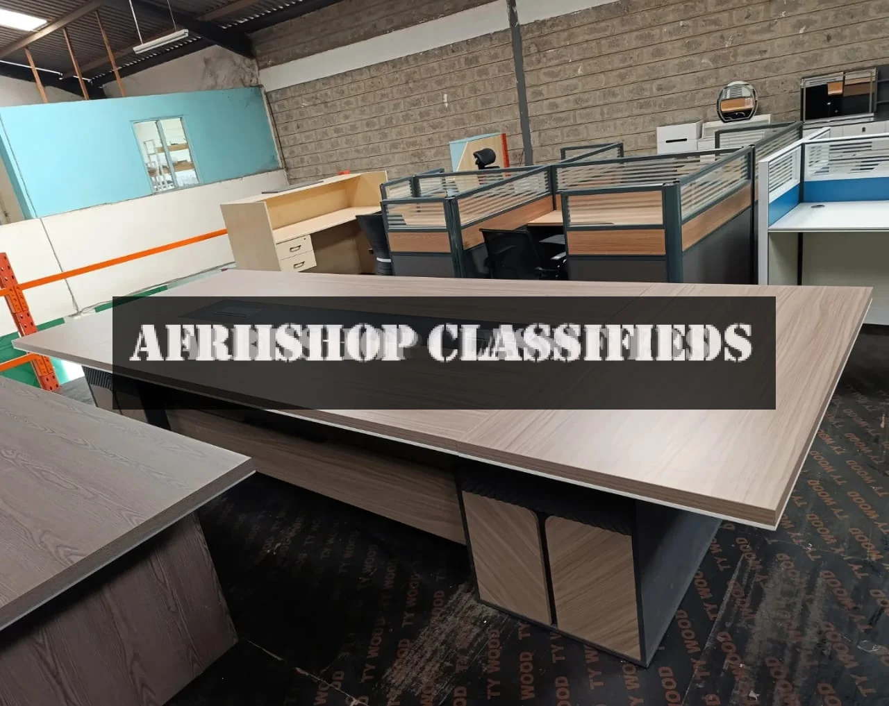 Office Table; 2400mm Contemporary Corporate Boardroom Table