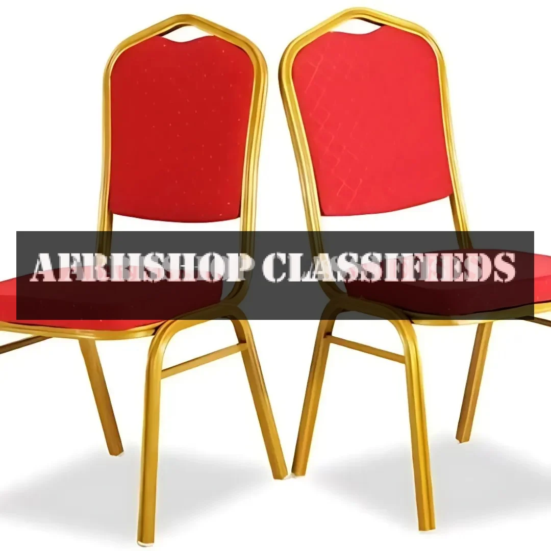 Office Chair: Red Office Chair, Ideal for Conferences