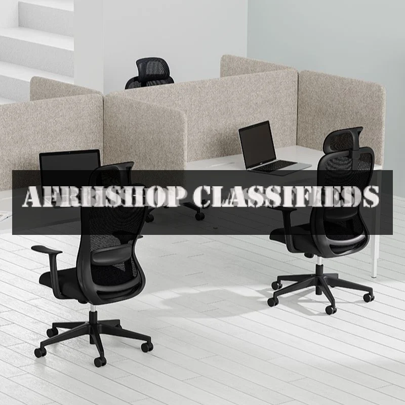 Lumbar-Supported Study Chair with Headrest