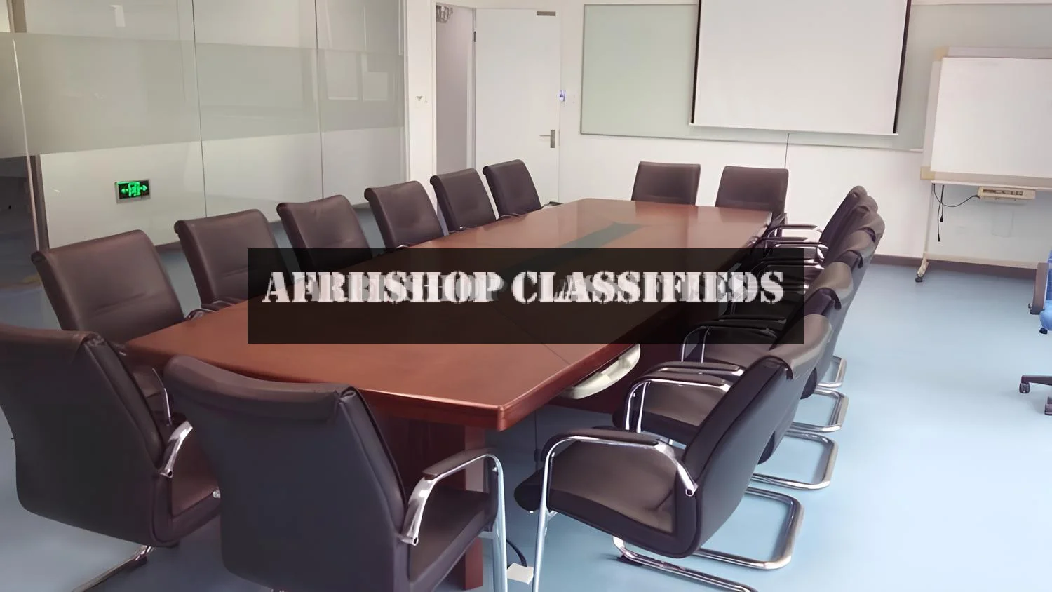 Office Table; 3000mm Minimalist Fashion Boardroom Table