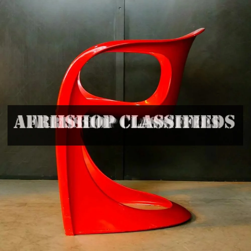 Office Chair; Unique Silhouette Finish Dining Chair