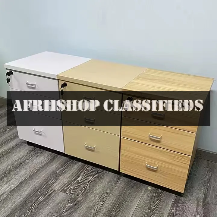 Office Cabinet; Space Saving Wheeled Office Cabinet