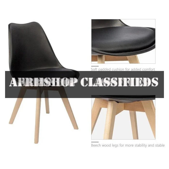 Office Chair; Sophisticated Leg Profile Dining Chair