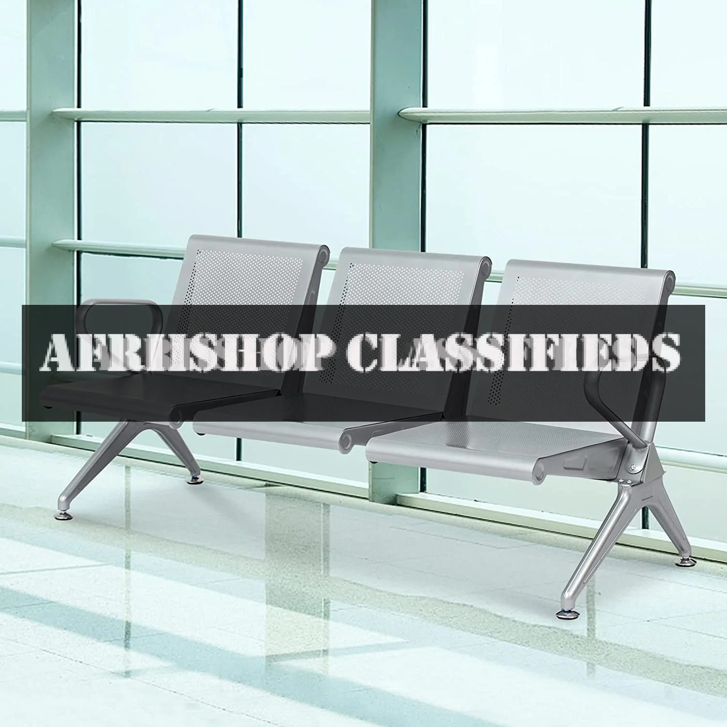 Office Chair; Office Waiting Room Chair, Padded Seat