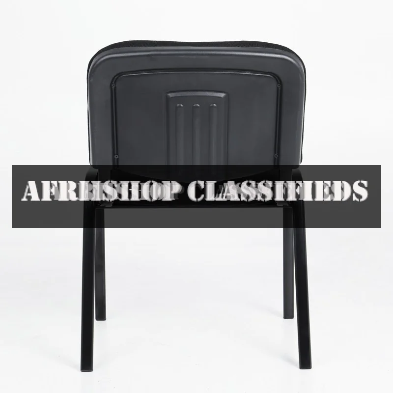 Office Chair; Cast Iron Visitor Chair