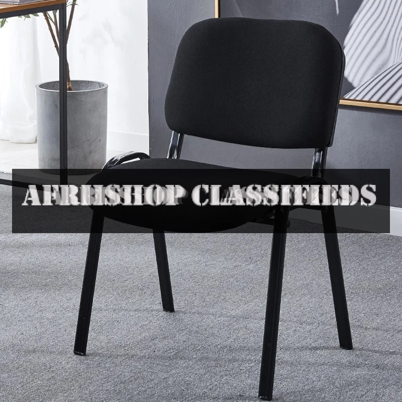 Office Chair; Cast Iron Visitor Chair