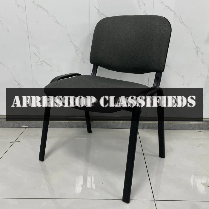 Office Chair; Cast Iron Visitor Chair