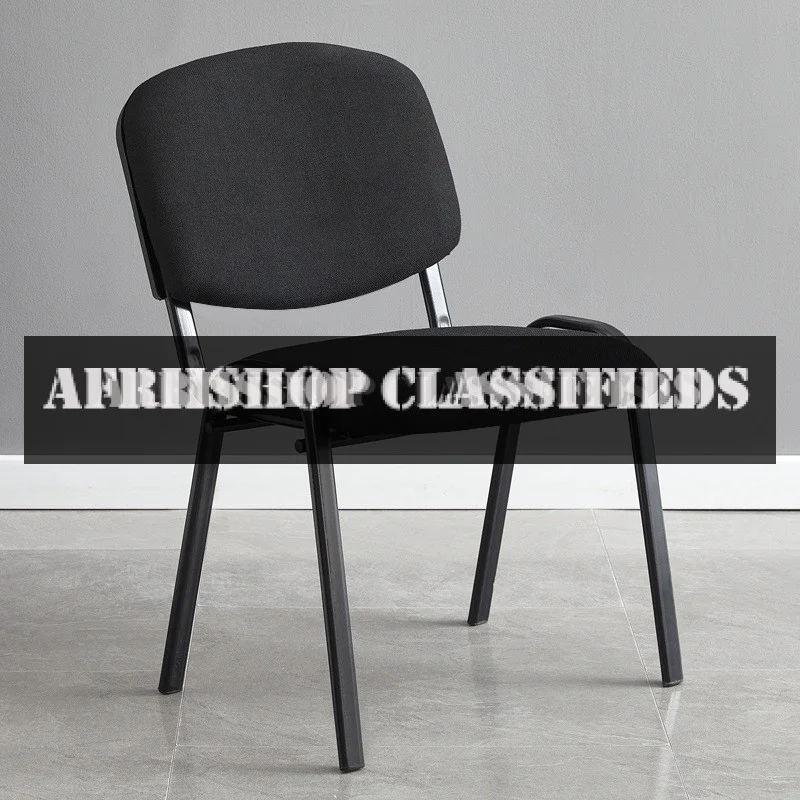 Office Chair; Cast Iron Visitor Chair