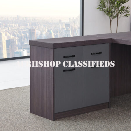 Office Desk: 1.8 Meter Modern Executive Official Desk With Side Table
