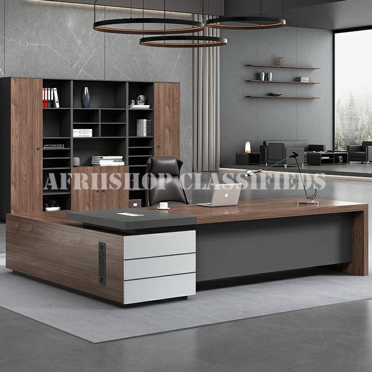 180cm L-Shaped Office Executive Desk