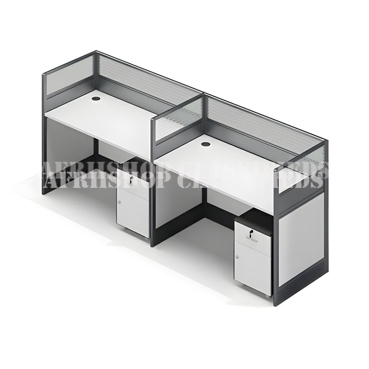 2-Way Straight Office Workstation