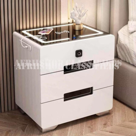 Bedroom Drawer : Modern Style Smart Bedside Table Cabinet