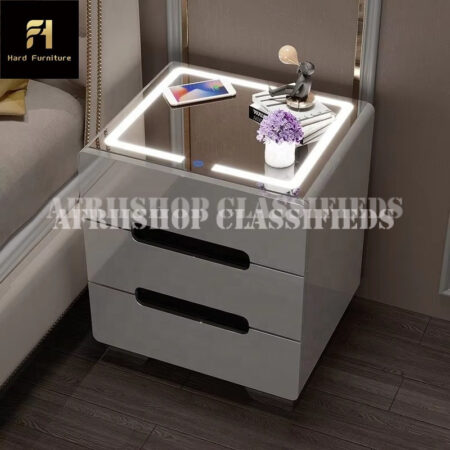Bedroom Drawer : Modern Style Smart Bedside Table Cabinet