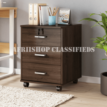 Modern Cabinet : 3-Drawer Vertical Home Office Cabinet
