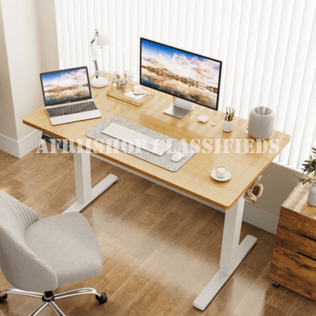 Height Adjustable Standing Desk – Ergonomic Sit-Stand Workstation