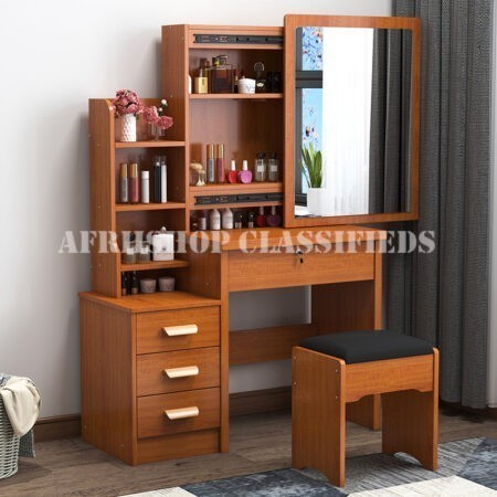 Dresser Table : Vanity Dressing Table With Sliding Mirror