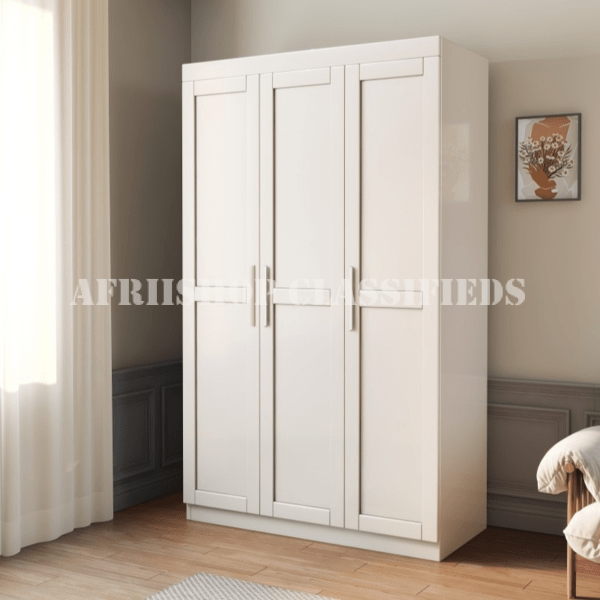 Cabinets; Three Doors Home Office Cupboard