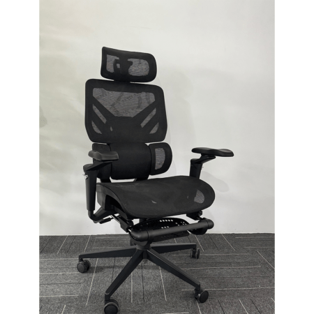 Office Chair ; Orthopedic Office Seat With Footrest
