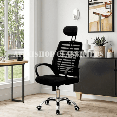 Office Chairs; Headtrest Mesh Office Seat