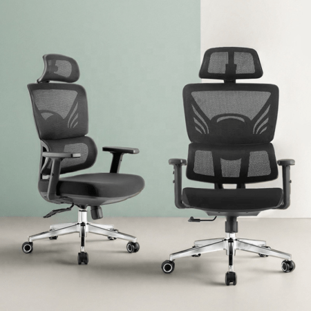 Office Chair ; Orthopedic Office Seat With Footrest
