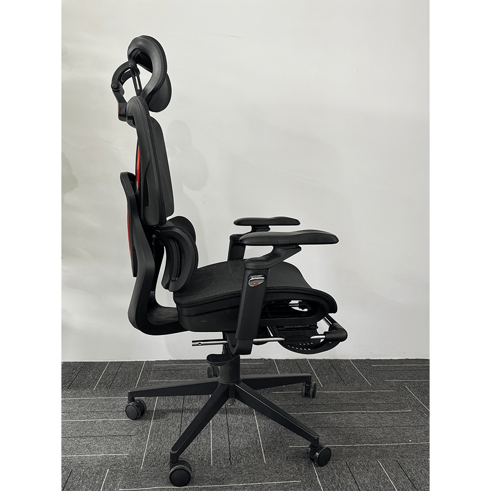 Office Chair ; Orthopedic Office Seat With Footrest
