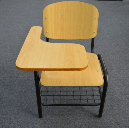 School Furniture ; Classroom Study Chair With Writing Pad