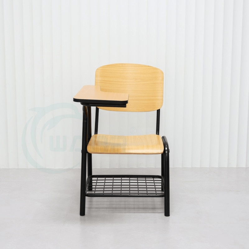 School Furniture ; Classroom Study Chair With Writing Pad