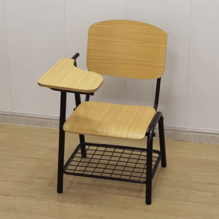 School Furniture ; Classroom Study Chair With Writing Pad