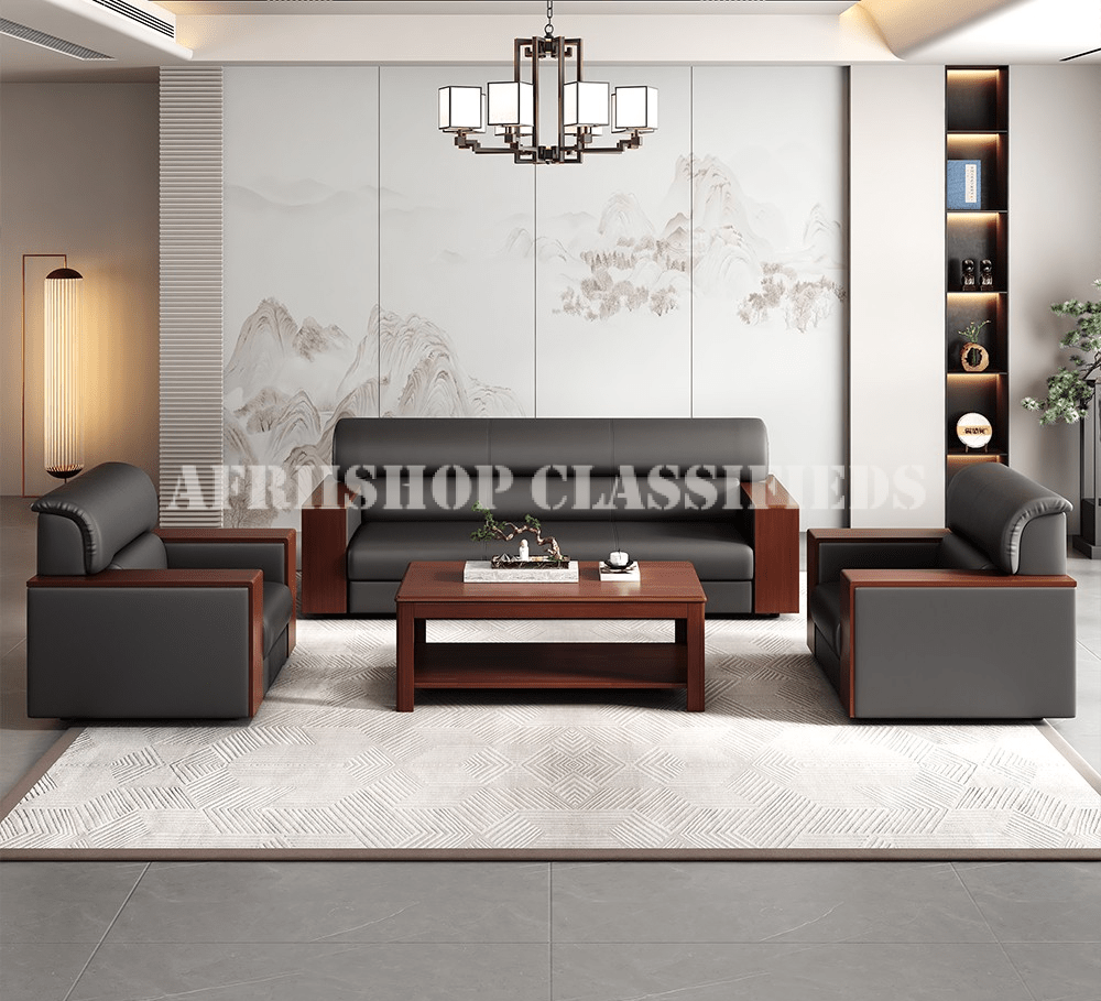 Office Sofa; 1 Table & 5 Seats Office Sofa