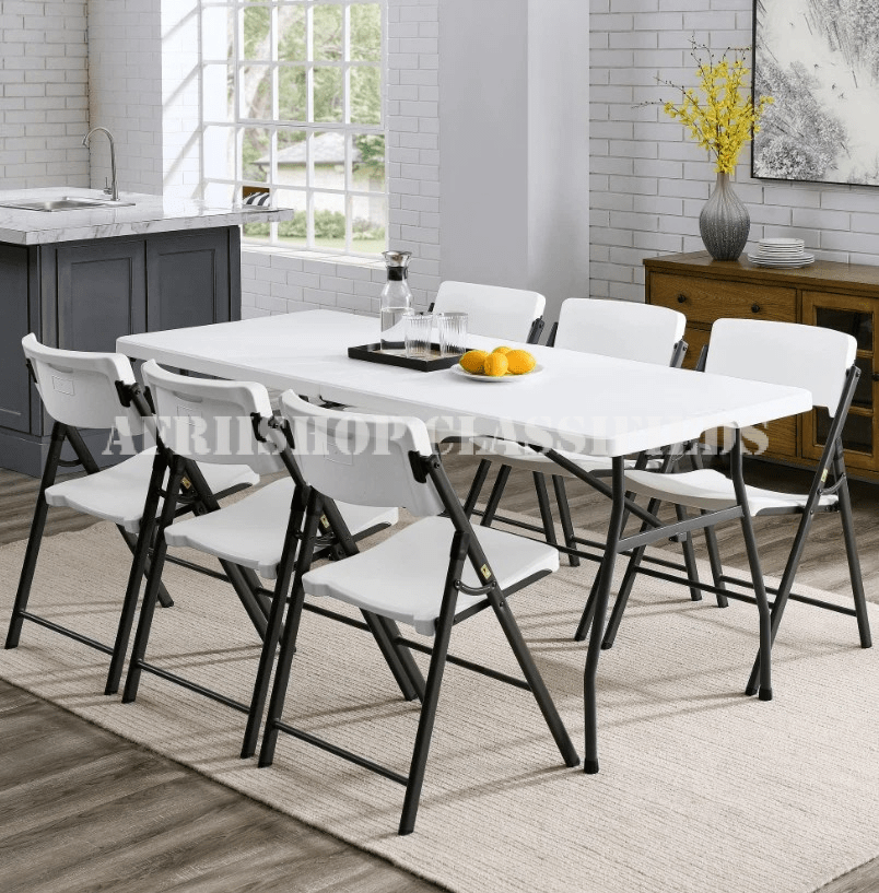 Office Table;180Cm Foldable Plastic Table