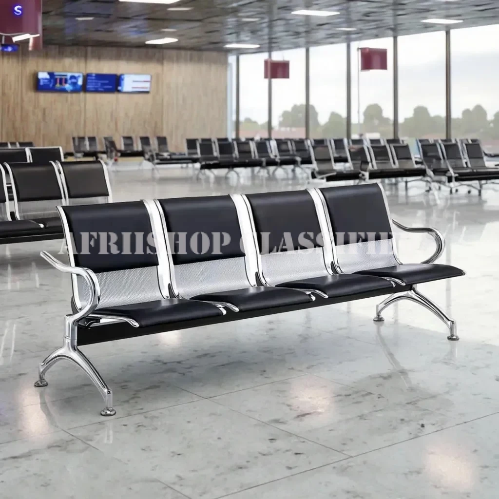 Office Bench;4-Link Office Reception Bench