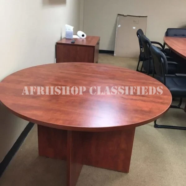 Conference table: 120cm Round Conference Table 
