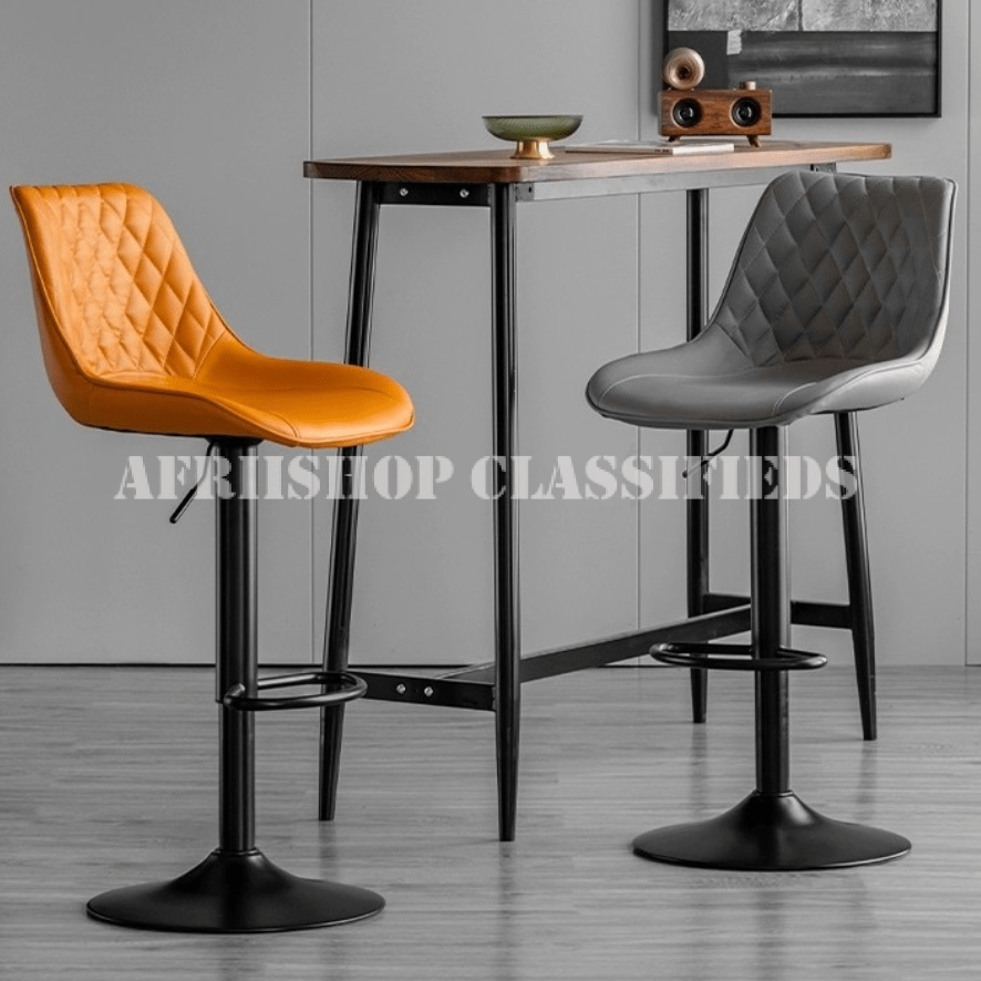 Home Bar Stool; Adjustable Bar Stool with High Seat
