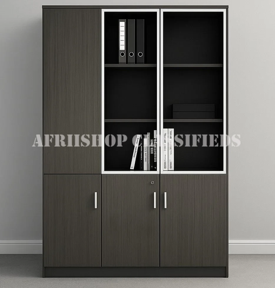 Office Cabinet; 3-Door Office Durable Cabinet