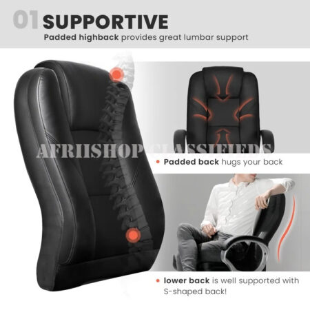 Executive Leather Office Chair