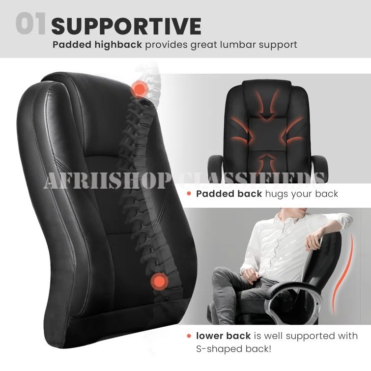 Executive Leather Office Chair
