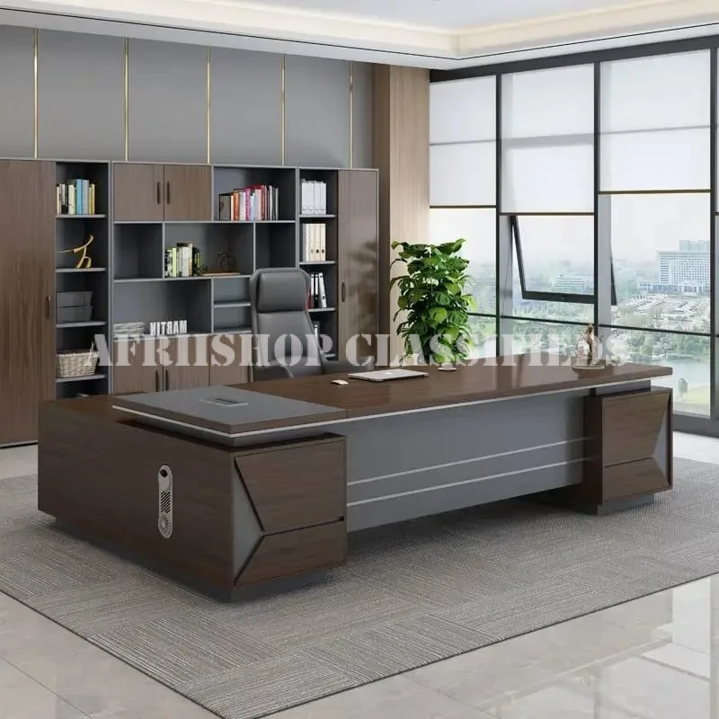 Office Tables; Executive Desk With Side Return